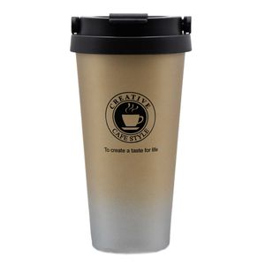 ماگ سفری مدل creative cafe style کد k1 500 گنجایش 0.5 لیتر